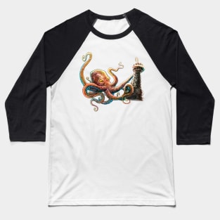 Octopus versus Rook Baseball T-Shirt